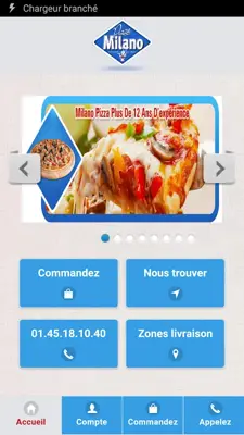 Milano Pizza Maisons-Alfort android App screenshot 4